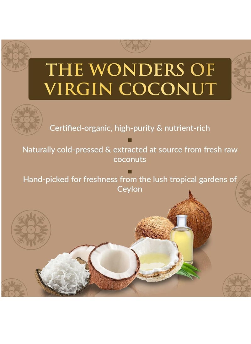 spa ceylon SPA CEYLON Virgin Coconut Hair Treatment Masque | Deep Conditioning | Hair Repair | 100% Vegan & Vegetarian | Best for Dry, Very Dry & Unruly Hair  - Image 4
