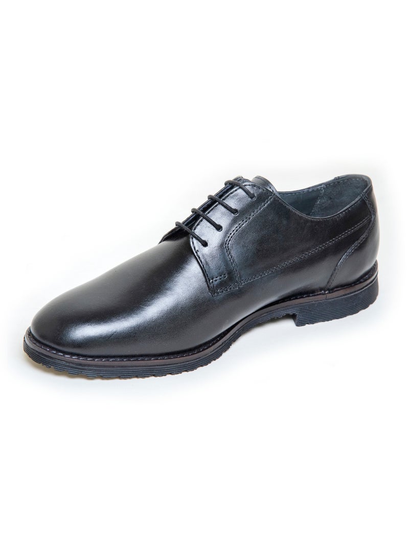 Mont Hawk - Men's Genuine Leather New Derby Shoes - Image 1