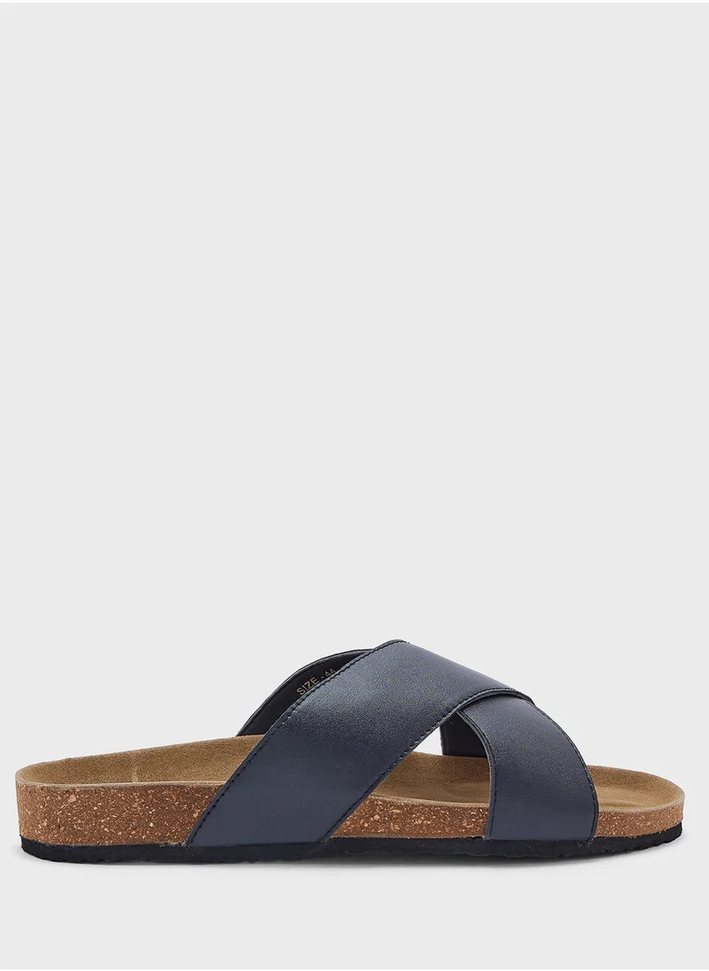 روبرت وود Arch Support Cross Strap Sandals