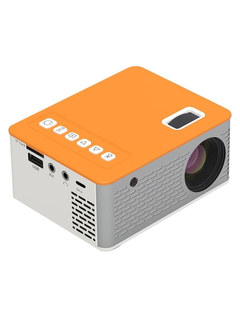 جهاز عرض UC28D 1080P عالي الدقة LED صغير الحجم للمسرح المنزلي والسينما المحمولة والوسائط المتعددة للفيديو مع شاشة عرض دعم بيانات الهاتف المحمول كاملة 1080P HD دعم عالي الوضوح - Image 1