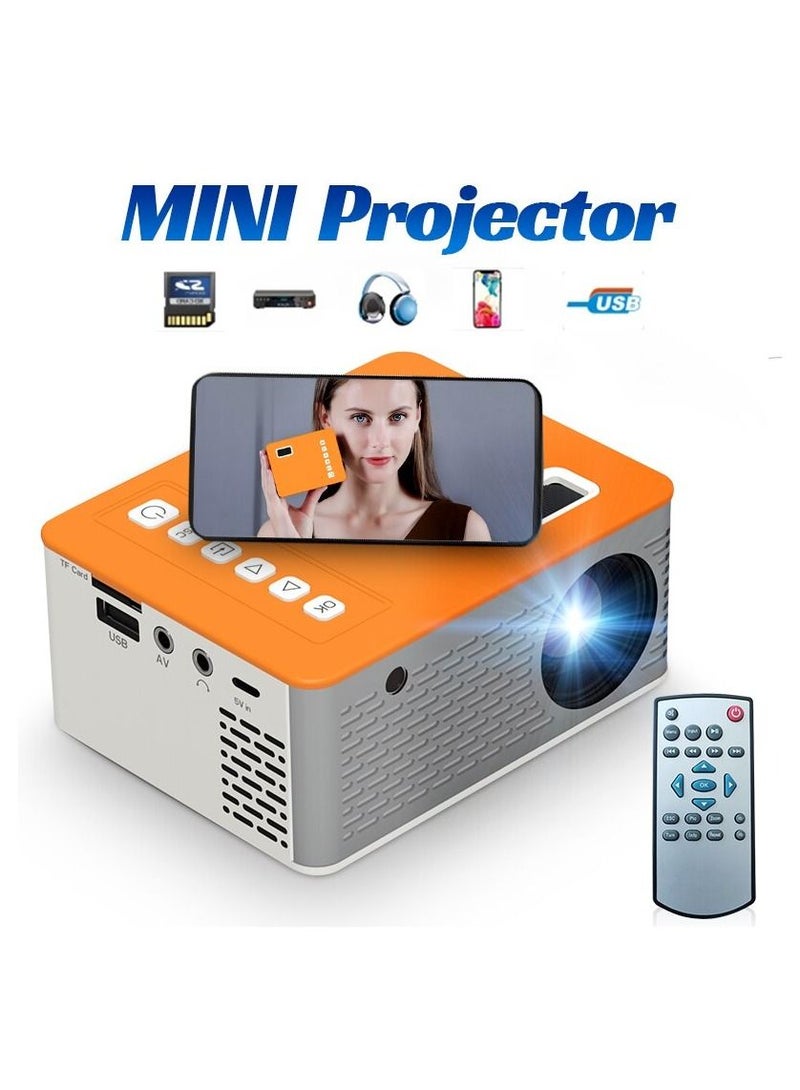 جهاز عرض UC28D 1080P عالي الدقة LED صغير الحجم للمسرح المنزلي والسينما المحمولة والوسائط المتعددة للفيديو مع شاشة عرض دعم بيانات الهاتف المحمول كاملة 1080P HD دعم عالي الوضوح - Image 4