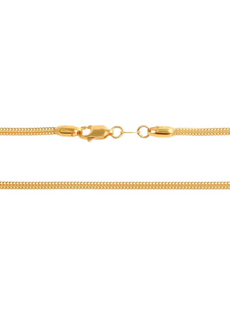 BAFLEH JEWELLERY - 22kt Gold Infinity Chain – A Symbol of Endless Elegance - Image 1