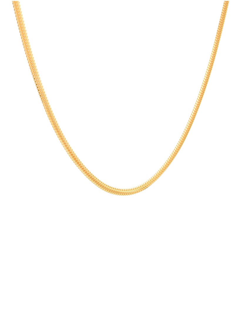 BAFLEH JEWELLERY - 22kt Gold Infinity Chain – A Symbol of Endless Elegance - Image 1