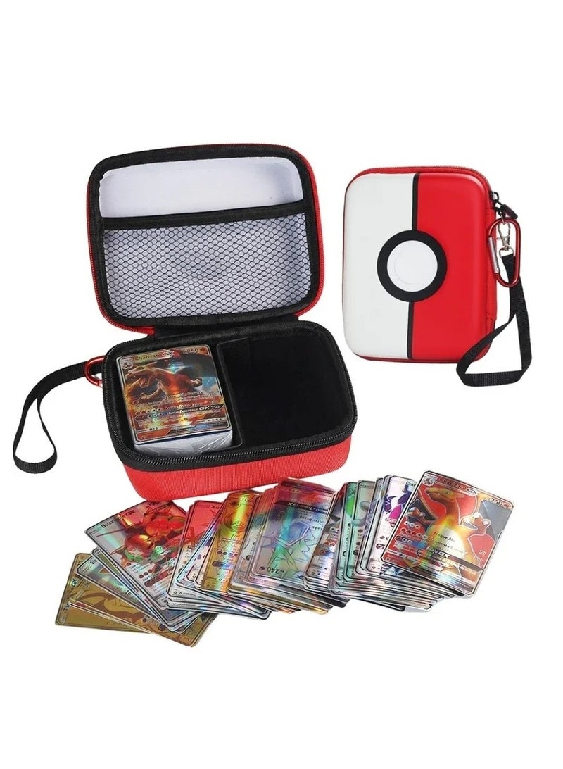 Premium Trading Card Binder & Storage Case with Zipper - Durable PU Collection Album and Organizer for Pokémon, Magic MTG, and TCG Cards, Waterproof & Dustproof, Holds 200+ Cards for Safe Storage - Image 1