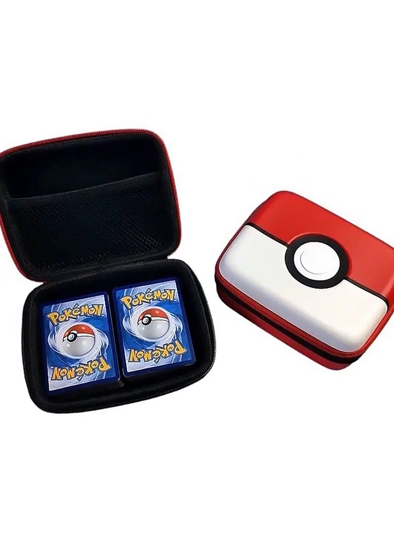 Premium Trading Card Binder & Storage Case with Zipper - Durable PU Collection Album and Organizer for Pokémon, Magic MTG, and TCG Cards, Waterproof & Dustproof, Holds 200+ Cards for Safe Storage - Image 2