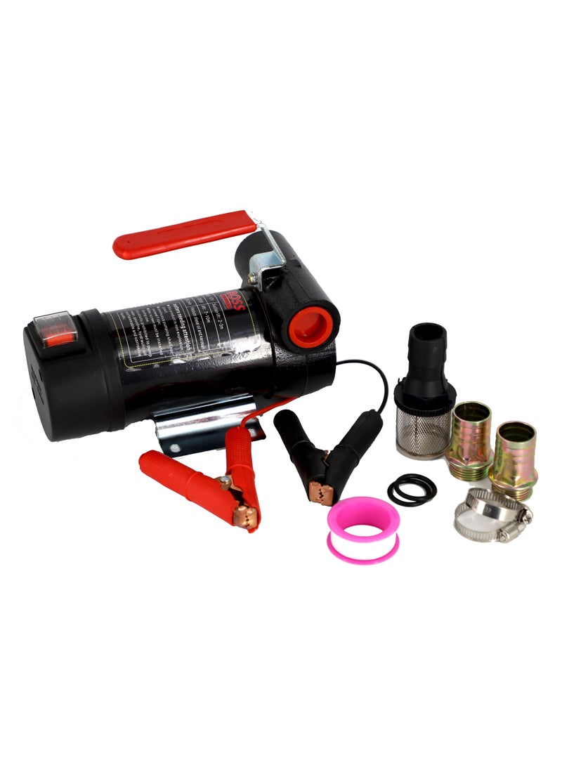 BOSS LIFE STYLE - Diesel Transfer Pump, 12 Volt Fuel Transfer Pump DC 10GPM Diesel Pump for Transferring Diesel, Kerosene, Machine, Transformer Oil, Electric Diesel Fuel Transfer Pump Kit - Image 1