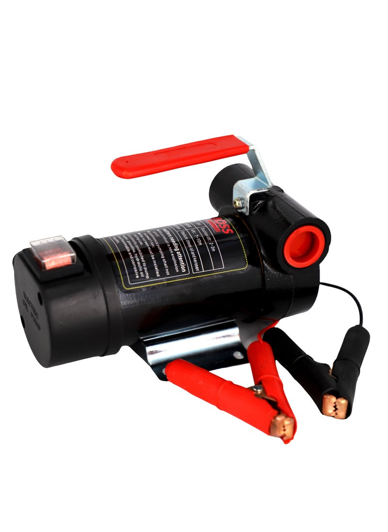 BOSS LIFE STYLE - Diesel Transfer Pump, 12 Volt Fuel Transfer Pump DC 10GPM Diesel Pump for Transferring Diesel, Kerosene, Machine, Transformer Oil, Electric Diesel Fuel Transfer Pump Kit - Image 1