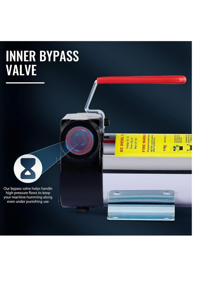 BOSS LIFE STYLE - Diesel Transfer Pump, 12 Volt Fuel Transfer Pump DC 10GPM Diesel Pump for Transferring Diesel, Kerosene, Machine, Transformer Oil, Electric Diesel Fuel Transfer Pump Kit - Image 1