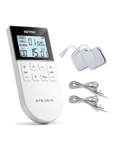Kentro TENS, EMS and Fitness 3 in 1 Multi-Function Physiotherapy Device for Pain Relief - KTR-2610