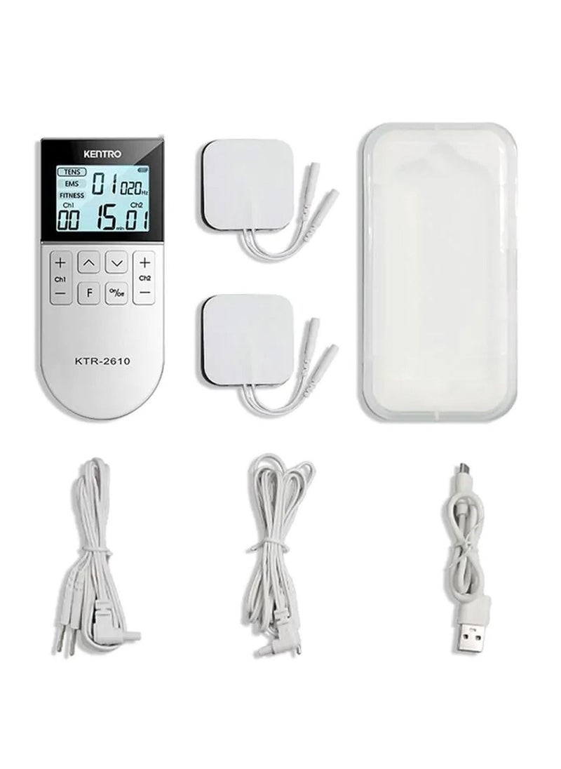 Kentro - Kentro TENS, EMS and Fitness 3 in 1 Multi-Function Physiotherapy Device for Pain Relief - KTR-2610 - Image 1