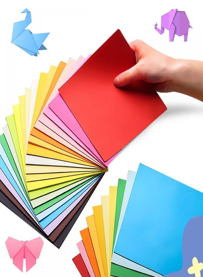 SenseYo 500 Sheets Origami Paper Kit for Easy Fold Paper Beginner, 20 Colors 4 Inch x 4 Inch - Image 5