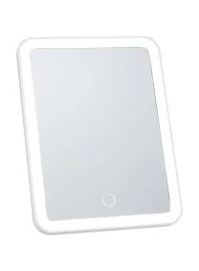 مرآة مكياج بإضاءة LED - استخدمي هذه المرآة المزودة بإضاءة LED مدمجة لتسهيل وضع المكياج أثناء السفر، وذلك لروتين جمالك اليومي. قد يختلف اللون قليلاً. - Image 4
