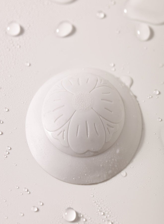 SlipX Solutions Snug Plug Bath Drain Stopper Seals Tightly Around Drain (Fits 1.5 Inch Open Drains, Great for Tubs, Easy Push Open/Close Design) - Image 2