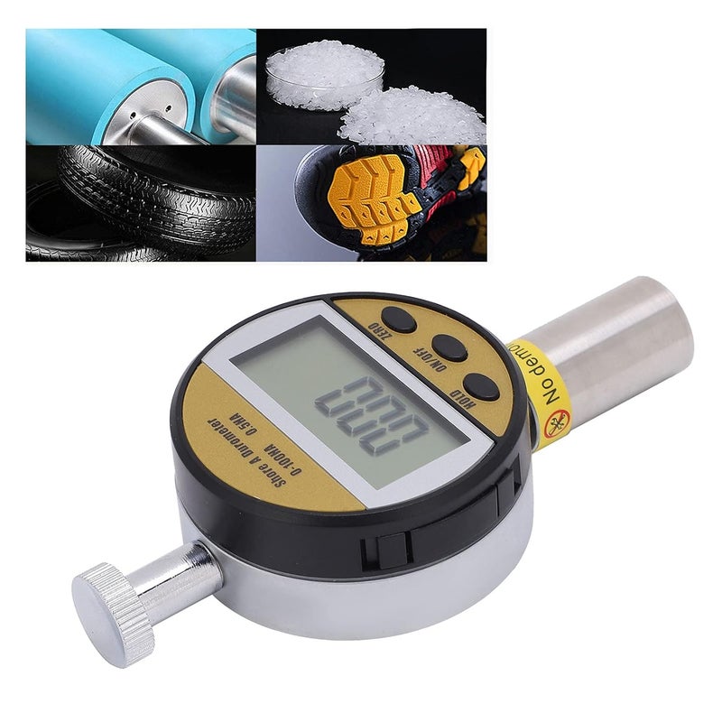 مقياس صلابة رقمي محمول، دوrometer، نطاق من 0 إلى 100 درجة، مصنوع من الحديد المتين - Image 3