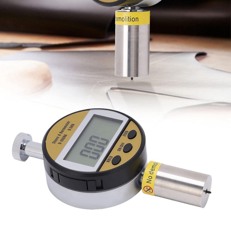 مقياس صلابة رقمي محمول، دوrometer، نطاق من 0 إلى 100 درجة، مصنوع من الحديد المتين - Image 5