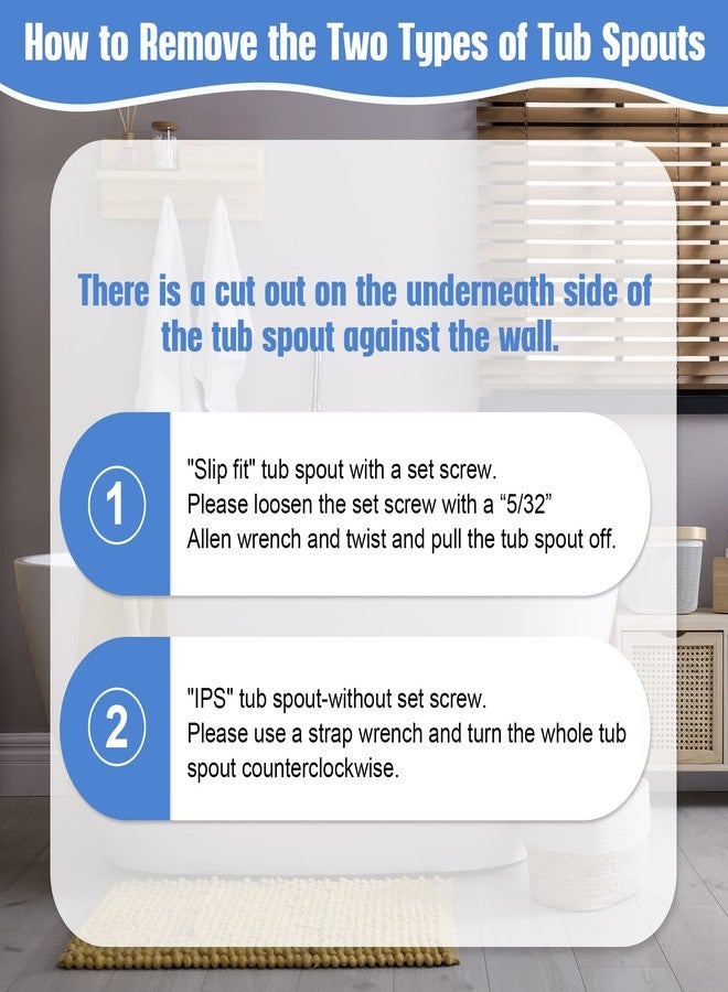 Dreyoo 4 Pack 101237 Cup Seal & Diverter Gate Compatible with Moen 3800 Tub Spout, Tub Spout Replacement Parts for Shower Bathtub Faucet Diverter - Image 5