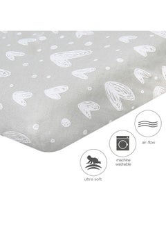 Travel Crib Sheets Compatible with Guava Lotus, Dream on Me Travel Crib Light Playard, Soft Jersey Cotton Sheets for Travel Crib,Unisex, Boys & Girls (42" X 24"), 2 Pack - pzsku/Z5D7B43CCAF31AEA83069Z/45/_/1737030769/aeefed98-0ff7-49ba-a938-bdf5e19d13f9