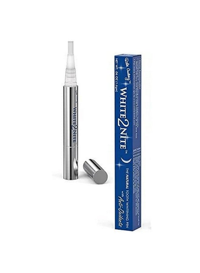 دايل أودري قلم تبييض الأسنان وايت تو نايت | جل تبييض أسنان طبيعي فائق الفعالية آمن على مينا الأسنان، بدون حساسية | تبييض منزلي احترافي يُنصح به من قِبل أطباء الأسنان | نتائج فورية - Image 2