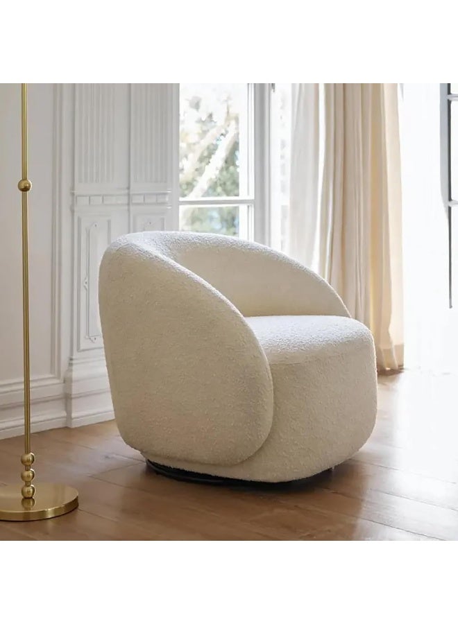 Poppins Home Poppins HOME Furniture Contemporary Comfort: Stylish and Inviting White Armchair for Any Space  - Image 2
