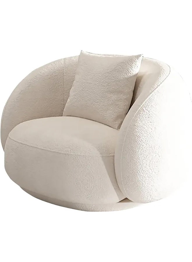 Poppins Home Poppins HOME Furniture Contemporary Comfort: Stylish and Inviting White Armchair for Any Space  - Image 3