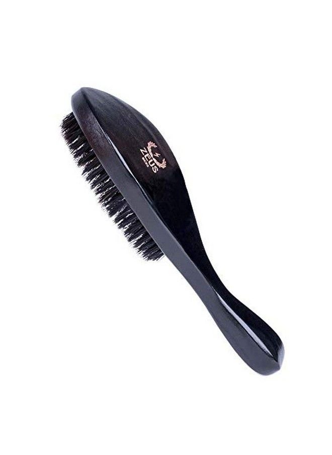 Zeus - Best Hair Brush For Men With 100% Boar Bristles And Contour Beechwood Handle Bc92 - Image 1