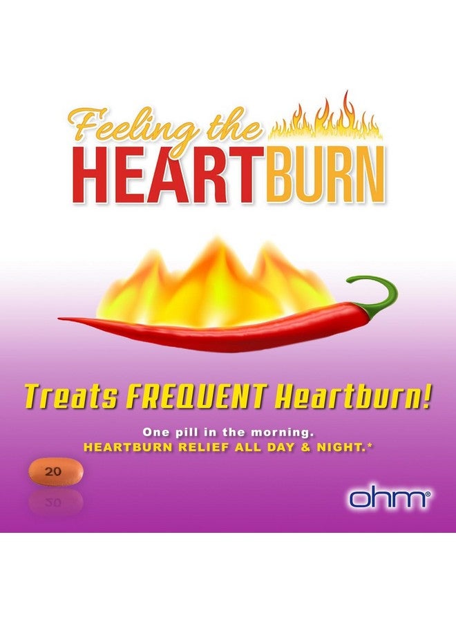 Ohm Omeprazole Delayed-Release Tablets, 20mg Acid Reducer, Treats Frequent Heartburn 84 Tablets 2 Pack - Image 5