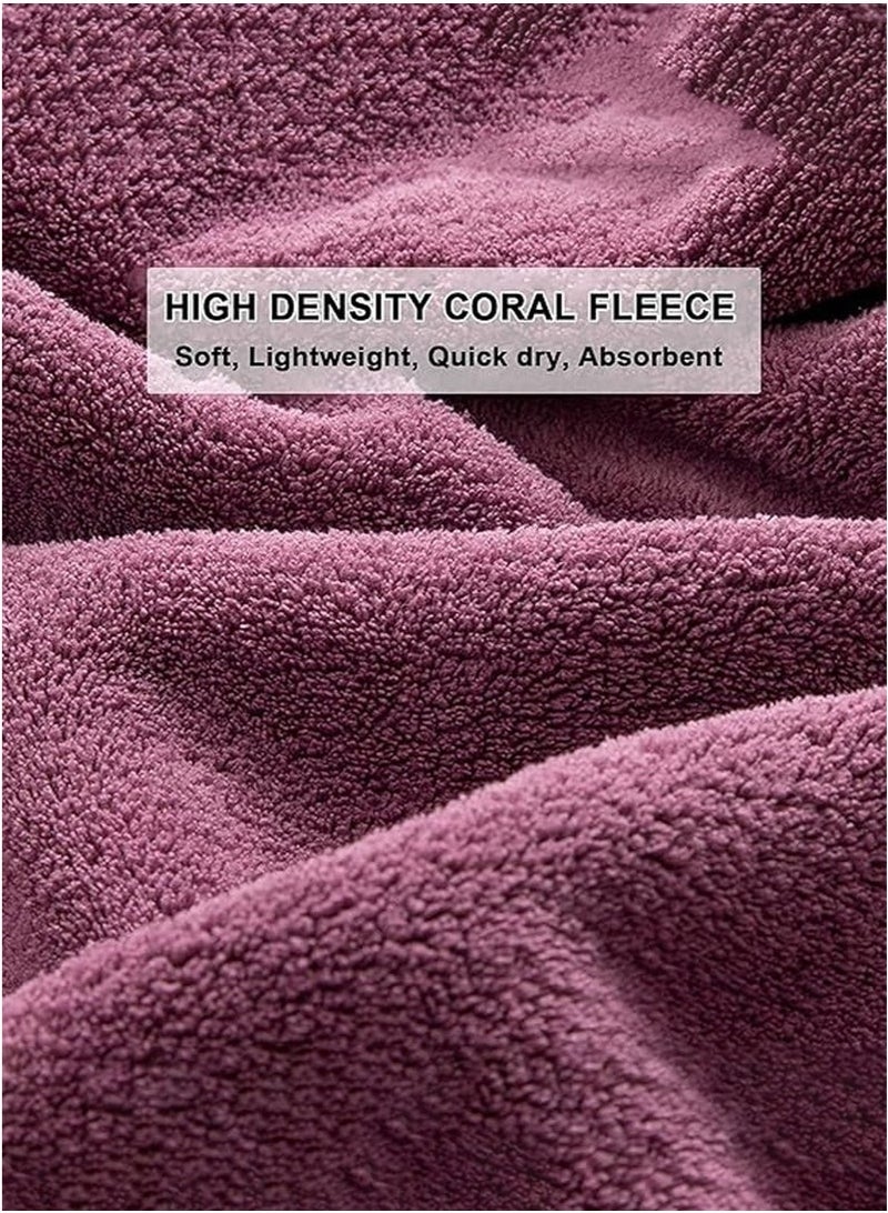 Arabest Off Shoulder Wearable Bath Towel Wrap Women Oversized Water Absorbent Beach Spa Gym Bathrobes Slip Dress Bathroom Towel Bathing Shower Cover Up Tube Dress 135*100CM - Image 5
