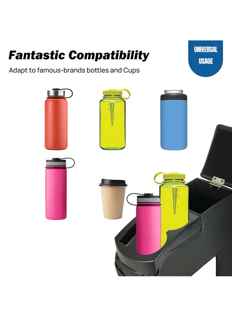3XR Car Console Box Multi Console Box Drink Holder Car Arm Rest Car Drink Holder Center Console Box  - Image 5