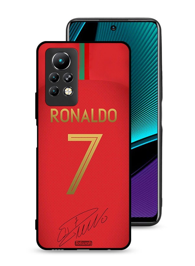 Tolwak Infinix Note 11 Pro Protective Case Cover Ronaldo 7 - Image 1