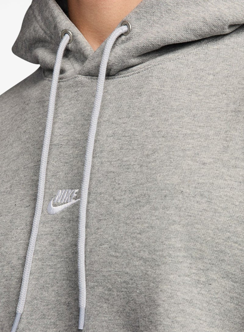 Nike Club Fleece Oversized Pullover Hoodie - Image 3