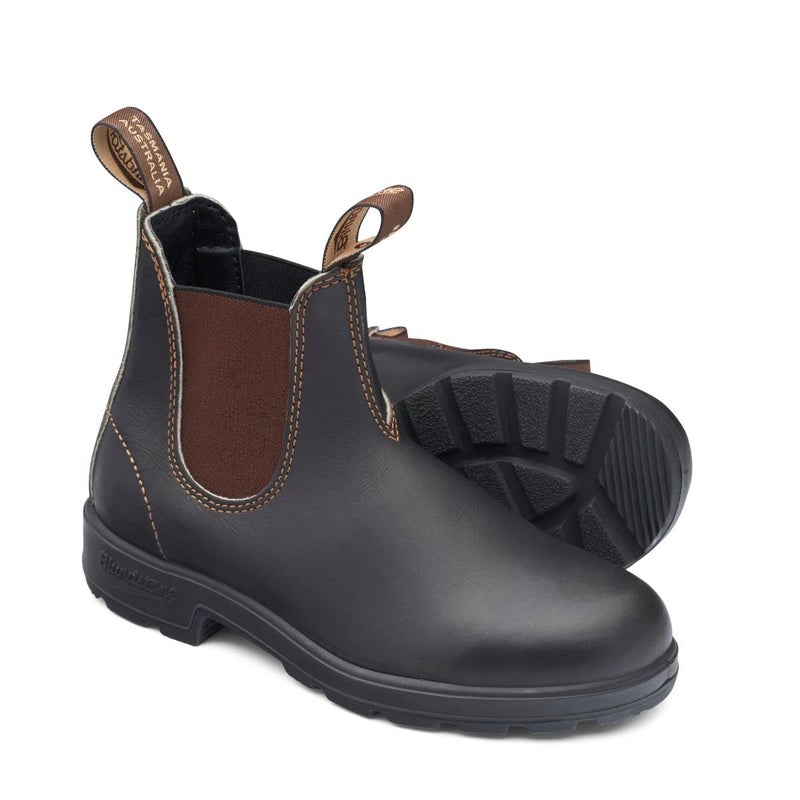 Blundstone Original 500 Series Unisex Premium Water Resistant Leather Chelsea Boots for Men and Women with Shock Absorption and Cushioned Midsole, Stout Brown, 8.5 AU - Image 3