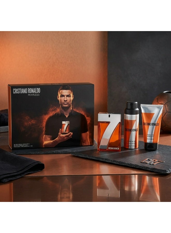 CR7 FEARLESS (M) SET EDT 100ML + SG 150ML + BODY SPRAY 150ML