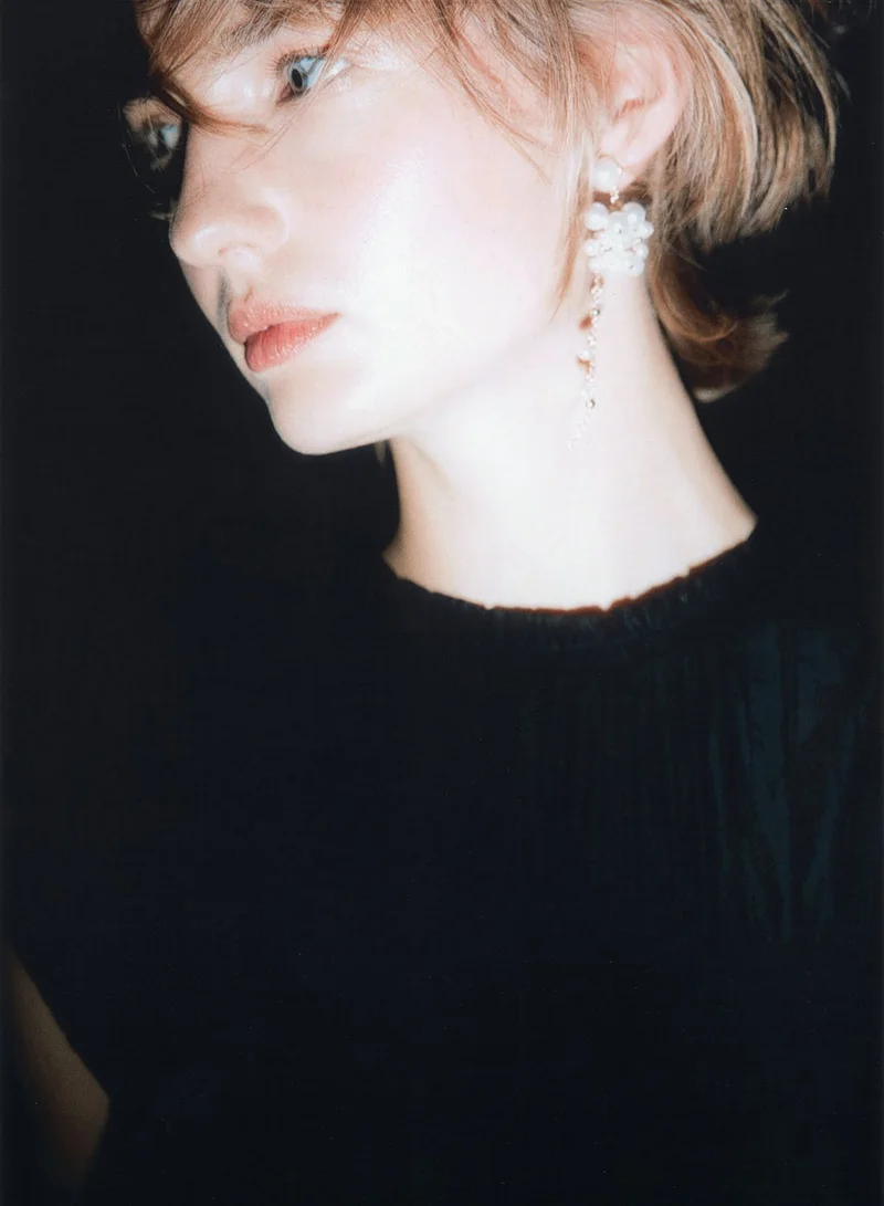 اتش اند ام Long Beaded Earrings