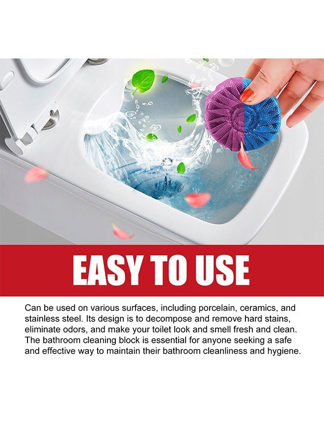 Jaysuing Toilet Bowl Cleaner Tablets 4 Pack, Ultra-Clean Toilet Cleaners for Deodorizing Descaling, Long-Lasting Toilet Bowl Cleaner Tablets with Sustained-Release Technology Against Tough Stains - Image 4