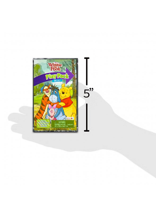 Classic Disney Classic Disney Disney Winnie The Pooh Mini Party Favors Set for Kids - Bundle with 24 Grab n Go Play Packs Coloring Pages, Stickers and More (Winnie Birthday Supplies), Winnie the Pooh party supplies  - Image 4