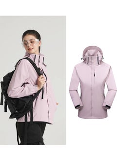 KUYING 100% Polyester Fabric Detachable Hooded Waterproof Mountaineering Suit Outdoor Clothing  - Image 1