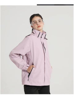 KUYING 100% Polyester Fabric Detachable Hooded Waterproof Mountaineering Suit Outdoor Clothing  - Image 2