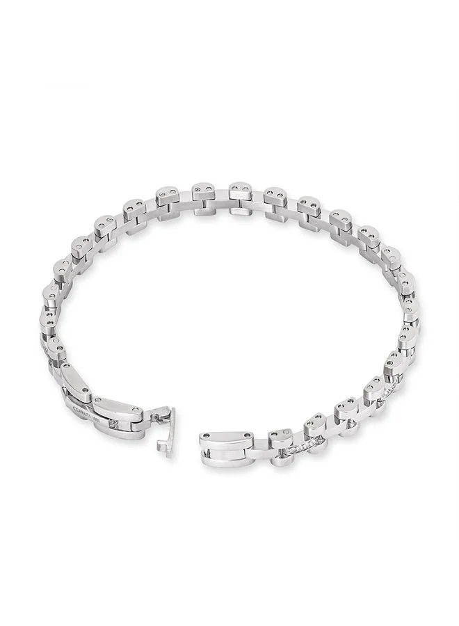 CERRUTI 1881  Andrea Unique Chain Bracelet with Crystals  | Best Price UAE