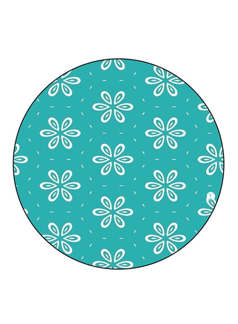 Flowers Printed Mouse Pad Multicolour