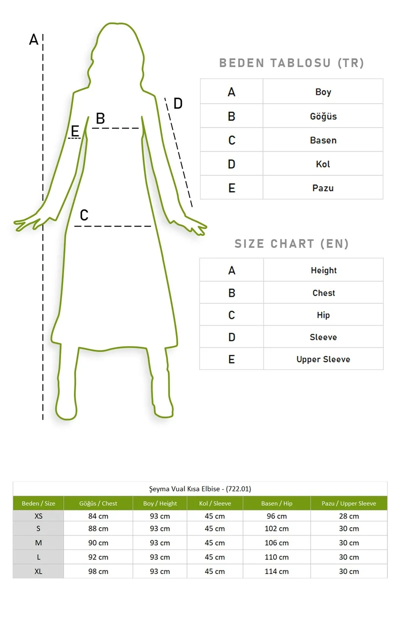 Eliş Şile Bezi Tiered Cotton Dress