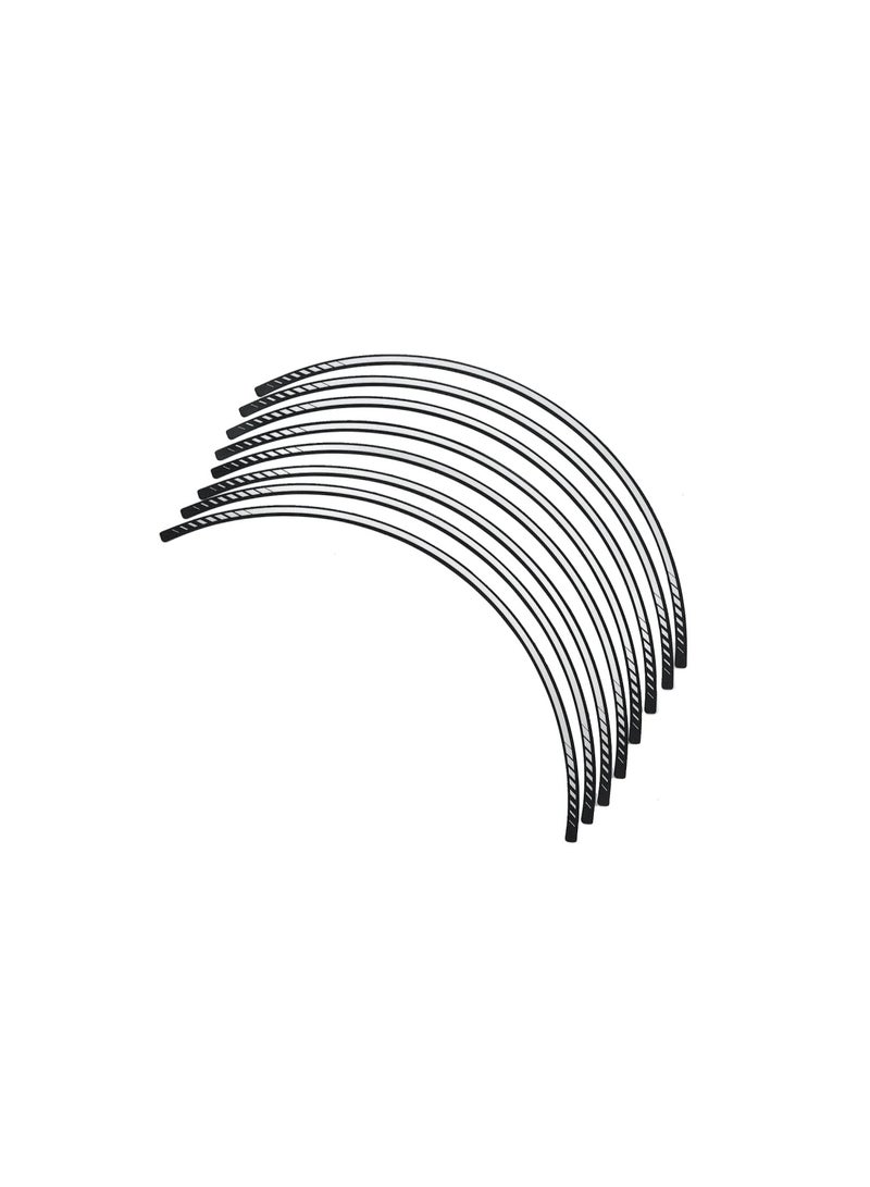 Puig KIT 8 RIM STRIPS PREMIUM C/WHITE - Image 1