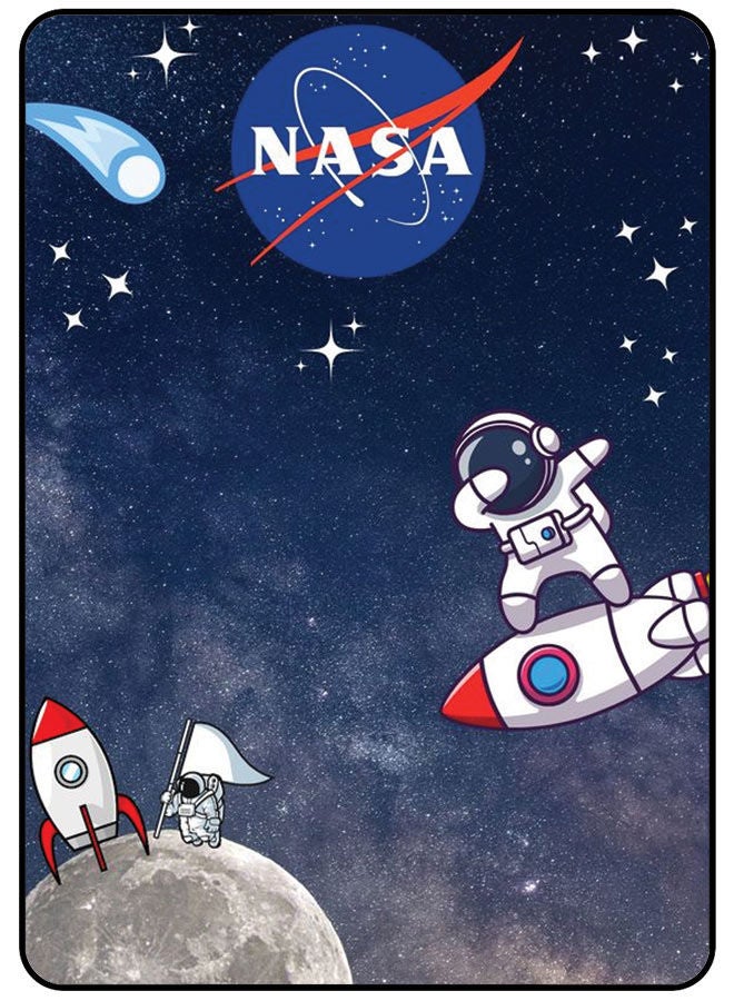 AMINA ALSHEBLI Protective Case Cover For Apple iPad Pro 12.9 Inch (2020) Nasa - Image 1