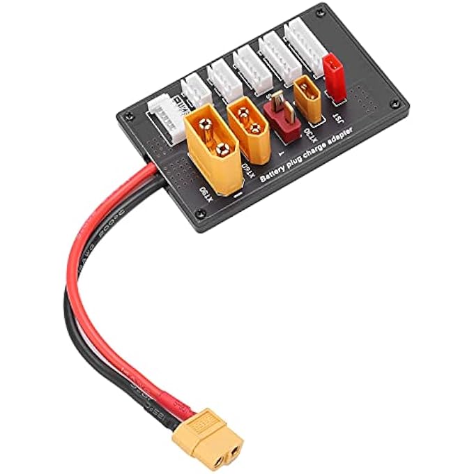 rayihni PARALLEL CHARGING BOARD 2S‑6S CHARGING ADAPTER WITH 14AWG SOFT SILICONE WIRE APPLICABLE TO IMAXB6/B6AC IDST CHARGER AND XT90 XT60 XT30 INTERFACES - Image 1