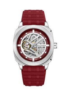 Lee Cooper Men Automatic Red Dial Watch - LC08074.388  - Image 1