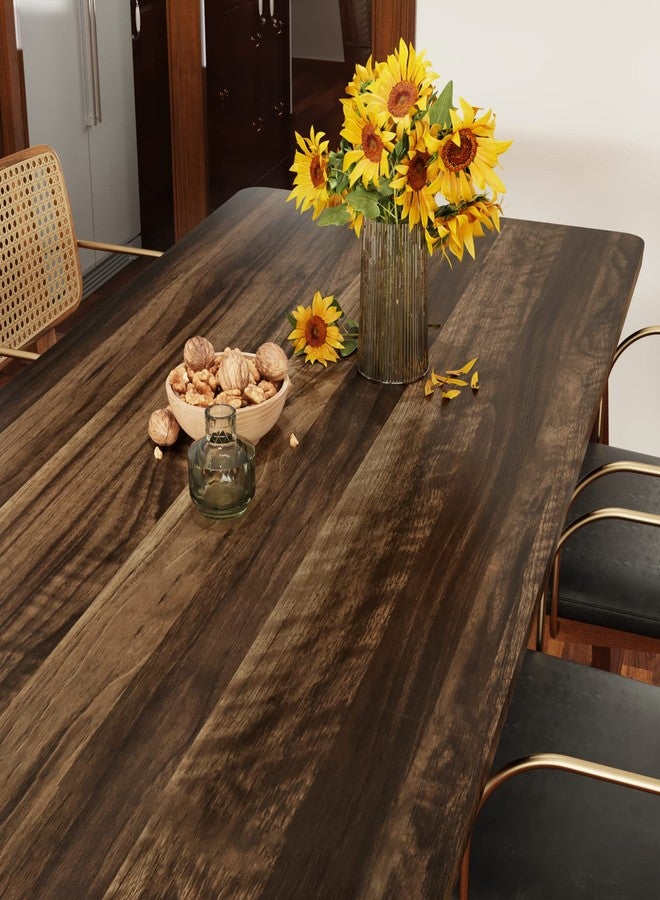 Wallercity Brown Wood Grain Contact Paper for Countertops Wooden Peel and Stick Wallpaper for Kitchen Backsplash Self Adhesive Wallpapers Vinyl Light Wood Wall Paper for Cabinets Table 15.8''x78.7'' - Image 3