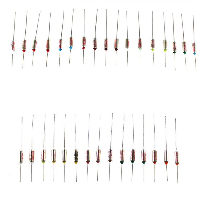 COMPSTUDIO 5Pcs 152C Celsius Circuit Cut Off Temperature Micro Thermal Fuse 10A 250V - Image 5