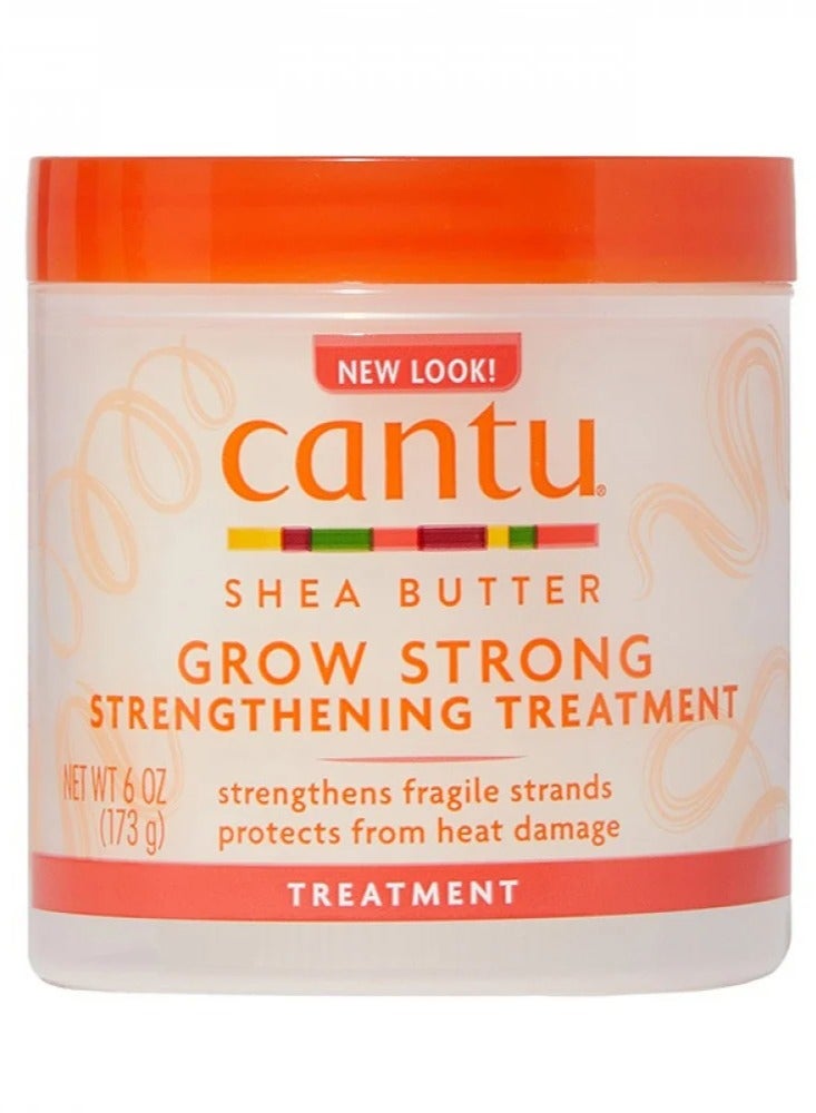 Cantu Grow Strong Hair Strengthening And Treatment Cream With Shea Butter 6 OZ 173grams - Image 1