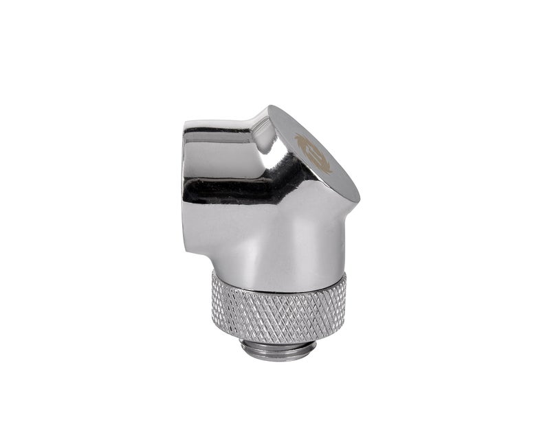 Thermaltake Pacific DIY LCS Chrome G14 90 Degree Adapter Fitting CLW052CU00SLA - Image 2