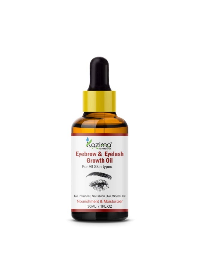 KAZIMA Eyebrow & Eyelash Grow Oil (30ML) For Women - Image 2