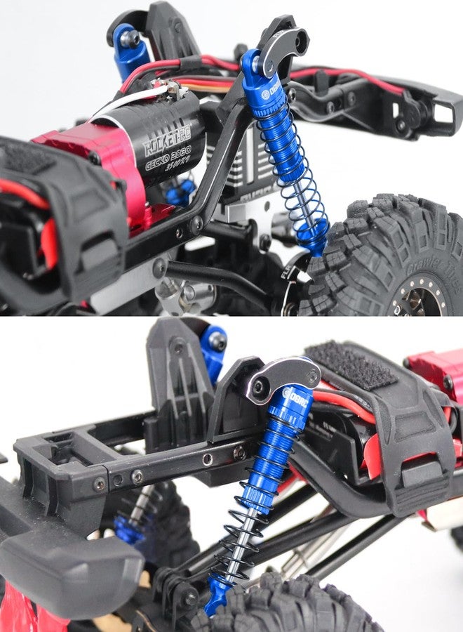 OGUNKE OGRC 59mm Shocks Absorber Oil Threaded Damper Threaded Shock Absorber for TRX4M 1/18 RC Crawler Upgrade Parts (Blue) - Image 2